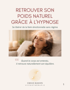 ebook gratuit: Retrouver son poids naturel grâce à l’hypnose